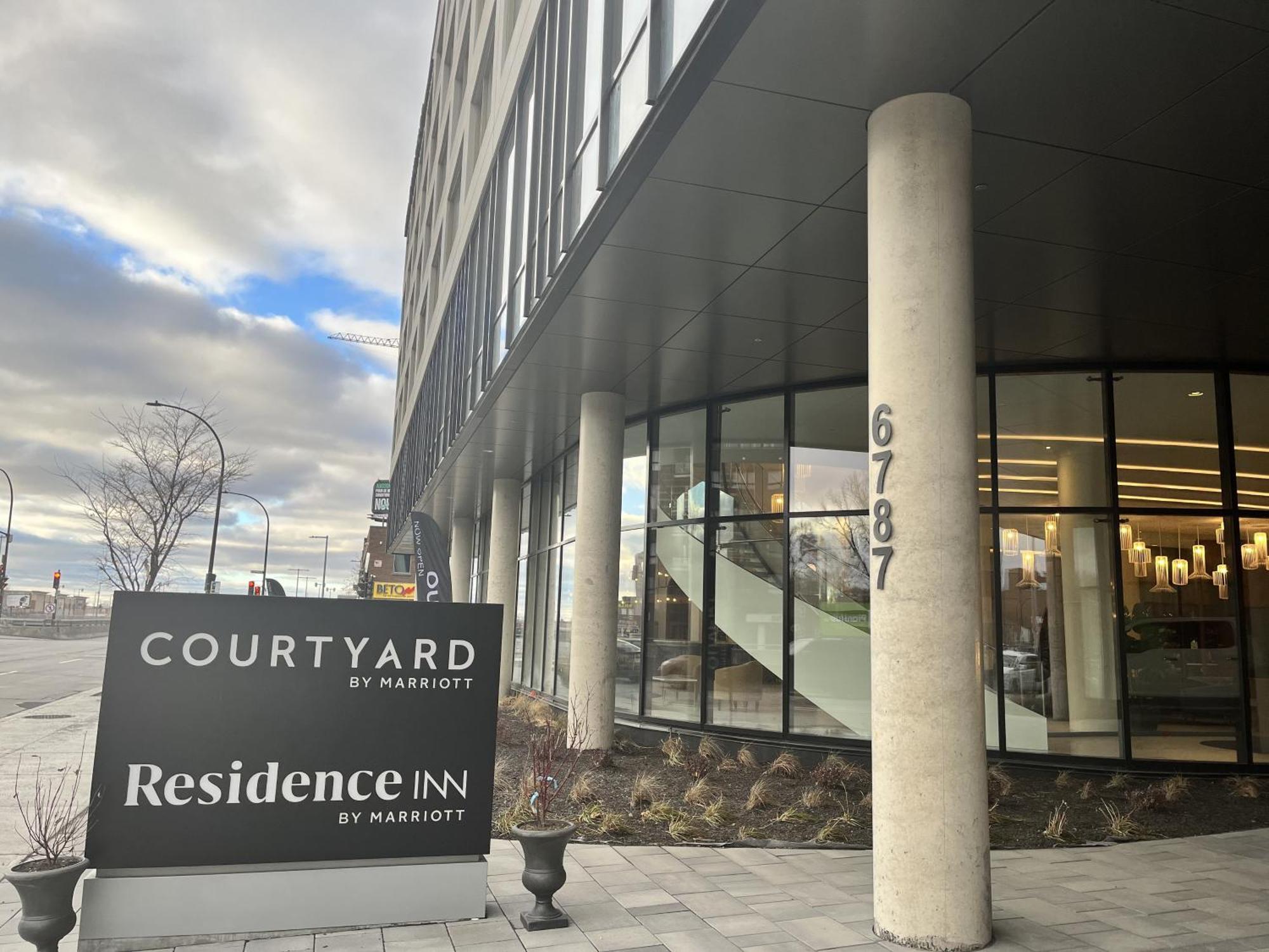 Residence Inn Montreal Midtown Bagian luar foto